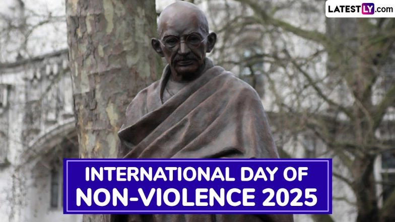 International Day of Non-Violence 2025: Date, History and Importance of the Day Observed on Mahatma Gandhi&rsquo;s Birth Anniversary