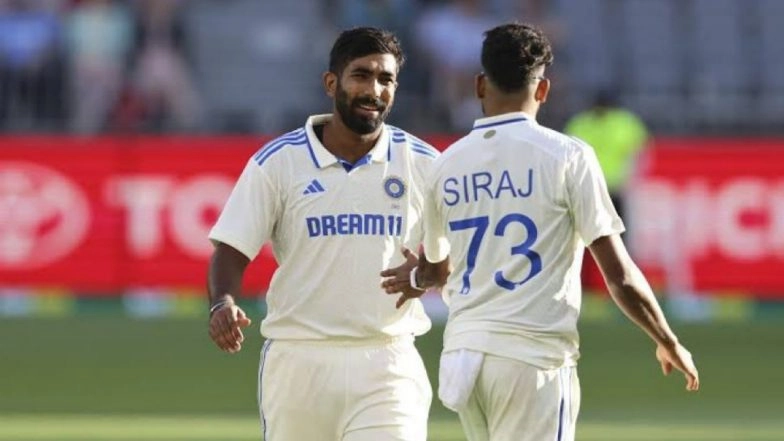 ‘Bayki Sab Fake Hain, Thik Hain?’ Jasprit Bumrah Takes Friendly Dig at Mohammed Siraj Over His Viral Meme After IND vs WI 1st Test 2025