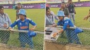 Jemimah Rodrigues Signs Autographs For Fans As They Sing 'Jemi Meri Jaan' After India Women's Victory Against New Zealand Women in ICC Women's World Cup 2025 (Watch Video)
