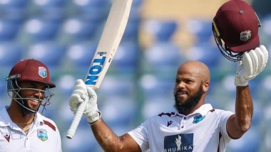 John Campbell Scores His Maiden Century in Test Cricket, Achieves Feat During IND vs WI 2nd Test 2025