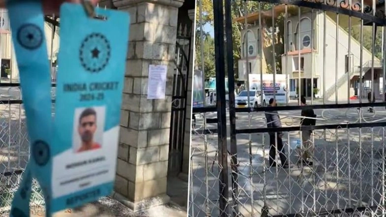 Journalist Allegedly Stopped at Sher-I-Kashmir Cricket Stadium Gates and Not Allowed to Cover Jammu and Kashmir vs Mumbai Ranji Trophy 2025-26 Match (Watch Video)