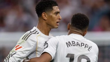 Real Madrid vs Barcelona, El Clasico Result: Kylian Mbappe, Jude Bellingham Score As Los Blancos Defeat Blaugrana 2-1 in High-Octane La Liga 2025-26 Clash