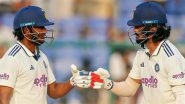 IND vs WI 2nd Test 2025 Day 4 Stumps: KL Rahul and Sai Sudharsan Remain Unbeaten; India 58 Runs Behind From Whitewashing West Indies
