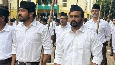 Kedar Jadhav Wishes Rashtriya Swayamsevak Sangh on Completion of 100 Years, Shares Picture In RSS Uniform (See Post)