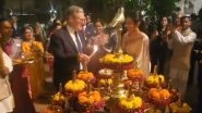 Keir Starmer India Visit: UK PM Lights Diyas in Mumbai Ahead of Diwali, Symbolising India-UK Cultural Bond (Watch Video)