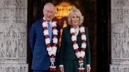 King Charles, Queen Camilla Visit BAPS Shri Swaminarayan Temple in London's Neasden To Mark Its 30th Anniversary (See Pics and Videos)