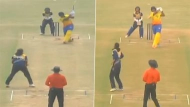 Kiran Navgire Smashes Fastest Hundred in Women's T20 History, Achieves Feat During Maharashtra vs Punjab Senior Women's T20 Trophy 2025 Match (Watch Video)