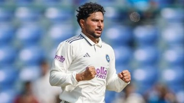 Kuldeep Yadav Wins Man of the Match Award in IND vs WI 2nd Test 2025