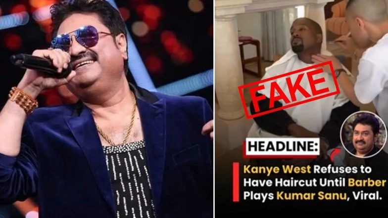 Fact Check: Does American Rapper Kanye West Refuse to Have a Haircut Until Barber Plays Kumar Sanu&rsquo;s Hindi Song &lsquo;Tere Dar Par Sanam&rsquo;?