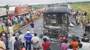 Kurnool Bus Fire: Forensic Team Reaches Accident Site, Local Administration Sets Up Control Rooms (Watch Video)