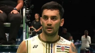 Lakshya Sen Advances to Denmark Open 2025 Quarter-Final; Indian Shuttler Defeats Defending Champion Anders Antonsen in Round of 16 Match