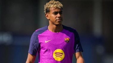 Lamine Yamal Injury: Barcelona Star Experiences Discomfort in Pubic Area After UCL 2025–26 Clash Against PSG, To Be out of Action for 2–3 Weeks