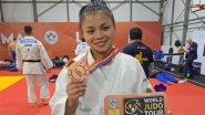 Linthoi Chanambam Wins India&rsquo;s First-Ever Medal at Junior Judo World Championships, Beats Joni Geilen in Women&rsquo;s 63kg Event To Clinch Bronze Medal