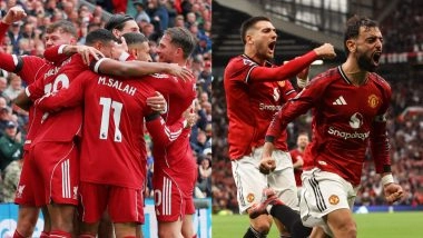 Liverpool vs Manchester United Premier League 2025–26 Free Live Streaming Online: How To Watch EPL Match Live Telecast on TV & Football Score Updates in IST?