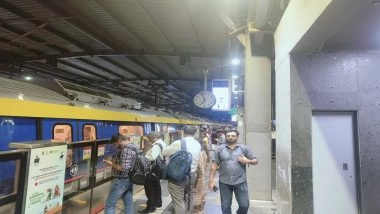 Maha Mumbai Metro Update: Train Services To Begin Later Than Usual in Morning on Metro Lines 2A and 7 From October 12-18; Check New Timings Here