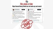 Did Major General Neeraj Shukla Accuse Modi Government of Using President Droupadi Murmu in Bihar Elections? PIB Fact Check Debunks Fake Video Shared by Pakistani Propaganda Accounts