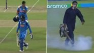 Insects Interrupt Play in IND-W vs PAK-W ICC Women's World Cup 2025 Match in Colombo, Game Halted for Pest Control as Players Leave the Field (Watch Video)