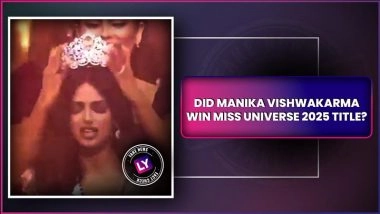Fact Check: India’s Manika Vishwakarma Crowned Miss Universe 2025? Miss Universe 2021 Harnaaz Sandhu’s Old Video Shared With Misleading Claim