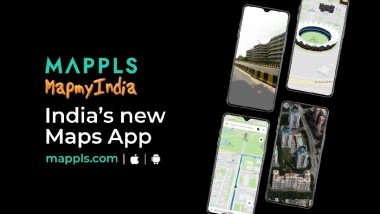 What Is Mappls App by MapmyIndia? Can It Be India’s Google Maps Alternative? Here’s All About Made-in-India Navigation Platform Recently Used by Union Minister Ashwini Vaishnaw