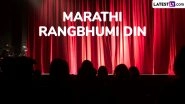 Marathi Rangbhumi&nbsp;Din 2025: Date, History and Significance of Marathi Theatre Day&nbsp;Celebrating Dramatist Vishnudas Bhave