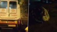 Mirzapur: Pregnant Woman Delivers Baby on Muddy Road in Uttar Pradesh After Ambulance Drops Her on Highway; DM Orders Probe (Watch Videos)