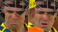 'What's That' Mitchell Marsh's Funny Expression After Sipping Pickle Juice For Cramp Recovery During IND vs AUS 1st ODI 2025 Gets Commentators Floored With Laughter (Watch Video)