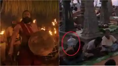 ‘Kantara Chapter 1’ Starbucks Moment: Fan Spots This Major Goof Up in Rishab Shetty and Rukmini Vasanth’s ‘Brahmakalasha’ Song; Did You Notice It? (Watch Video)