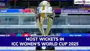 Most Wickets in ICC Women's World Cup 2025: Get Updated List of Bowlers With Highest Wicket-Takers in Eight-Nation Tournament