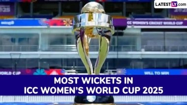 Most Wickets in ICC Women's World Cup 2025: Deepti Sharma Finishes as Highest Wicket-Taker, Annabel Sutherland Ends in Second Place