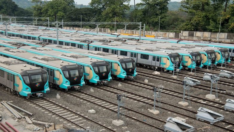 PM Narendra Modi Hails Mumbai Metro Line-3 Phase 2B as Key Boost to City’s Infrastructure, Says ‘This Project Will Have Positive Impact on Lives of People’ (See Pics)