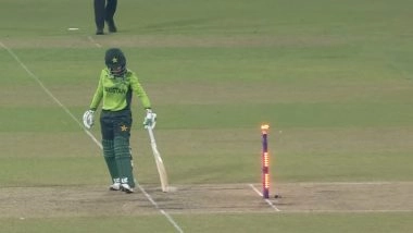 IND-W vs PAK-W, ICC Women’s World Cup 2025: Pakistan Opener Muneeba Ali’s Contentious Run-Out Against India Sparks Controversy