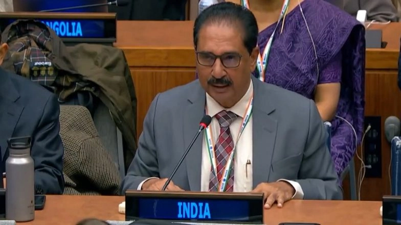 India Calls Pakistan &lsquo;Fountainhead&rsquo; for Terror at UN, Demands It End Repression in Part of Kashmir It Occupies Illegally (Watch Video)