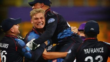 Namibia Qualify For ICC T20 World Cup 2026; JJ Smit's Stellar Show Help Gerhard Erasmus and Co Secure Victory In T20WC Africa Regional Qualifier 2025 Semifinal Against Tanzania