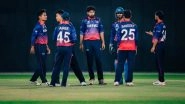 Nepal National Cricket Team Schedule at ICC T20 World Cup 2026 Asia-East Asia-Pacific Regional Qualifiers: Get Fixtures, Match List and Time Table in IST