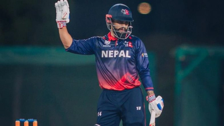 Nepal Qualify For ICC T20 World Cup 2026 Asia & East Asia Pacific Regional Qualifiers Super Six; Rohit Paudel and Co Secure Clinical 5-Wicket Victory Against Japan to Enter Next Round