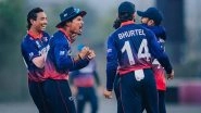 Nepal Beat UAE by One Run in ICC T20 World Cup Asia & East Asia Pacific Qualifier 2025; Aasif Sheikh and Dipendra Singh Airee Shine as Rhinos Secure Nail-Biting Win