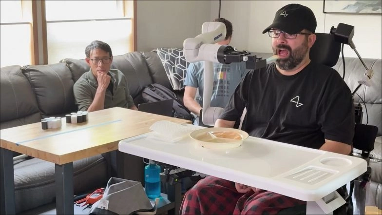 Neuralink Patient Nick Wray, Paralysed by ALS, Uses Thoughts To Feed Himself With Robotic Arm; Elon Musk Reacts