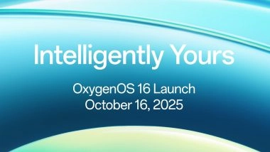 OnePlus OxygenOS 16 Update Launch in India on October 16; Check Expected Devices To Receive the Update
