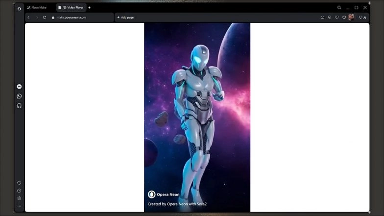OpenAI Sora 2 Available to Opera Neon Users Globally, Allows To Generate and Share Videos Directly From Browser