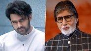 Amitabh Bachchan Birthday: Prabhas Pens Heartfelt Greeting to Bollywood Icon, Says &lsquo;Privilege To Witness Your Legacy and Work Alongside You&rsquo; (See Post)