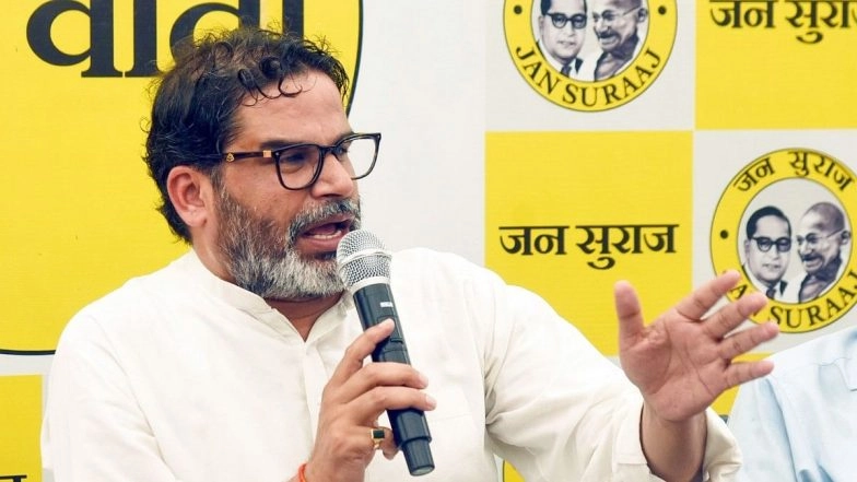 Prashant Kishor Pledges to Donate 90% Earnings, All Assets Except Delhi House to Jan Suraaj; Launches Drive to Help Bihar Families Get INR 2 Lakh Aid (Watch Video)
