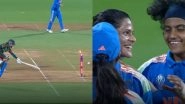 Radha Yadav Pulls off Sensational Direct Hit to Run Out Nigar Sultana Joty During IND-W vs BAN-W ICC Women's World Cup 2025 Match (Watch Video)