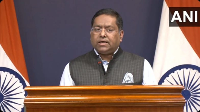 ‘Pakistan Infuriated With Afghanistan Exercising Sovereignty Over Its Own Territories’, Says MEA Spokesperson Randhir Jaiswal (Watch Video)