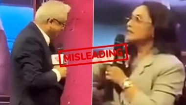 Did Rani Mukerji Scold Journalist Rajdeep Sardesai During India Today Conclave in Mumbai for Calling Her Fat? Know Truth About Viral Video Shared With Misleading Claim