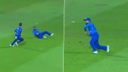 Rashid Khan Catch Video: Watch Afghanistan Captain Take Spectacular Sliding Grab To Dismiss Tanzid Hasan Tamim During AFG vs BAN 1st T20I 2025