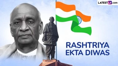 Rashtriya Ekta Diwas 2025: Wishes, Greetings, Messages, Images and Sardar Vallabhbhai Patel Quotes To Share on National Unity Day
