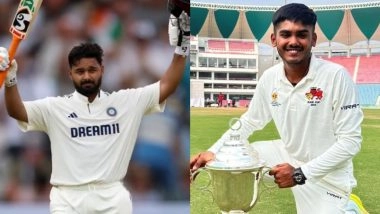 India A Squad for Four-Day Matches Against South Africa A Announced: Rishabh Pant Returns From Injury to Lead; Ayush Mhatre, Rajat Patidar Picked for First Game