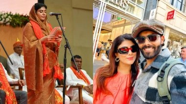 Ravindra Jadeja Congratulates Wife Rivaba Jadeja With Heartfelt Note After She Becomes Gujarat Cabinet Minister (See Post)