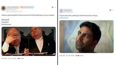 Rohit Sharma Memes Go Viral After Star India Opener's Dismissal for Low Score in IND vs AUS 1st ODI 2025