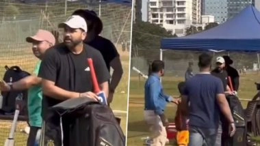 Rohit Sharma Shouts at Security for Stopping Young Fan From Coming to Meet Him During Training Ahead of IND vs AUS 2025 ODI Series, Video Goes Viral